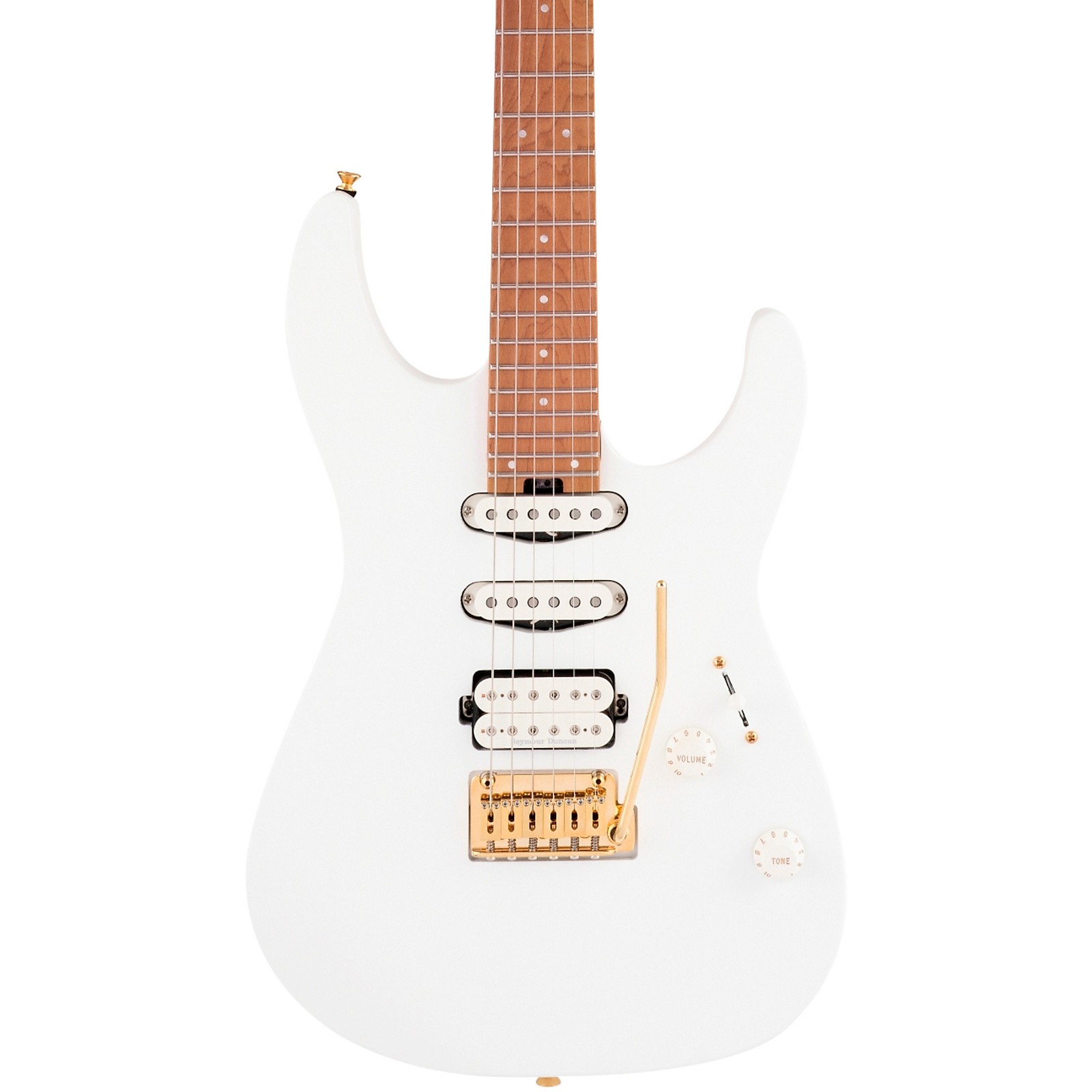 Charvel Pro-Mod DK24 HSS 2PT CM Electric Guitar Snow White