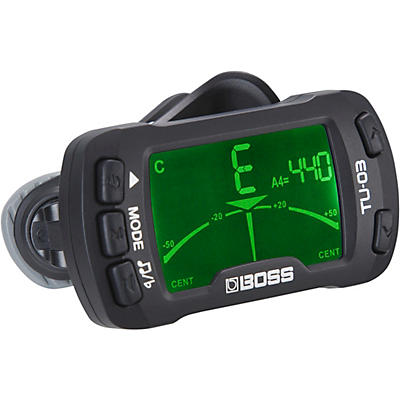 Boss Tu-03 Clip-On Tuner And Metronome for sale