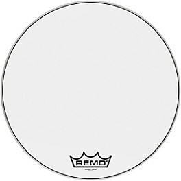 Remo Powermax Ultra White Crimplock Bass Drum Head 14 in. Remo Powermax Ultra White Crimplock Bass Drum Head 24 in.