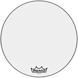 Remo Powermax Ultra White Crimplock Bass Drum Head 14 in. Remo Powermax Ultra White Crimplock Bass Drum Head 26 in.