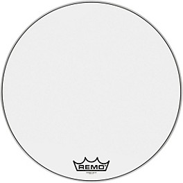 Remo Powermax Ultra White Crimplock Bass Drum Head 26 in. Remo Powermax Ultra White Crimplock Bass Drum Head 28 in.