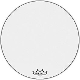 Remo Powermax Ultra White Crimplock Bass Drum Head 14 in. Remo Powermax Ultra White Crimplock Bass Drum Head 30 in.