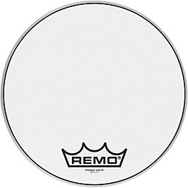 Remo Powermax Ultra White Crimplock Bass Drum Head 26 in. Remo Powermax Ultra White Crimplock Bass Drum Head 16 in.