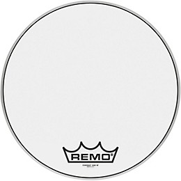 Remo Powermax Ultra White Crimplock Bass Drum Head 18 in.