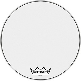 Remo Powermax Ultra White Crimplock Bass Drum Head 14 in. Remo Powermax Ultra White Crimplock Bass Drum Head 22 in.