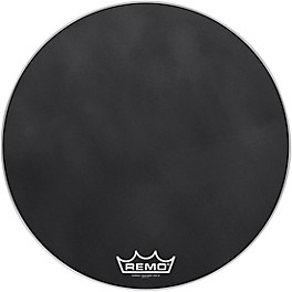 Remo Powermax Black Suede Crimplock Bass Drum Head 14 in. Remo Powermax Black Suede Crimplock Bass Drum Head 28 in.