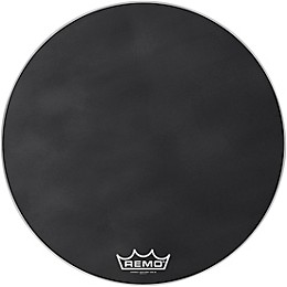 Remo Powermax Black Suede Crimplock Bass Drum Head 30 in.