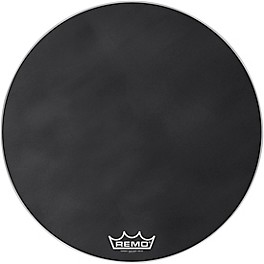 Remo Powermax Black Suede Crimplock Bass Drum Head 24 in. Remo Powermax Black Suede Crimplock Bass Drum Head 32 in.