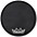 Remo Powermax Black Suede Crimplock Bass Drum Head 14 in. Remo Powermax Black Suede Crimplock Bass Drum Head 16 in.