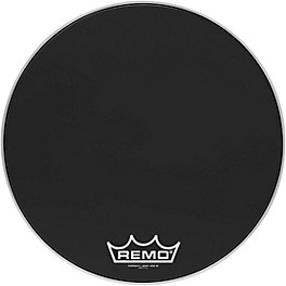 Remo Powermax 2 Ebony Crimplock Bass Drum Head 22 in. Remo Powermax 2 Ebony Crimplock Bass Drum Head 22 in.