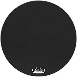 Remo Powermax 2 Ebony Crimplock Bass Drum Head 24 in. Remo Powermax 2 Ebony Crimplock Bass Drum Head 32 in.