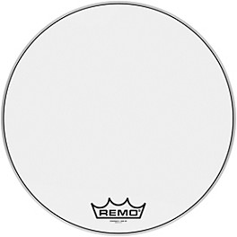 Remo Powermax 2 Ultra White Crimplock Bass Drum Head 14 in. Remo Powermax 2 Ultra White Crimplock Bass Drum Head 24 in.