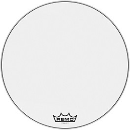 Remo Powermax 2 Ultra White Crimplock Bass Drum Head 24 in. Remo Powermax 2 Ultra White Crimplock Bass Drum Head 30 in.