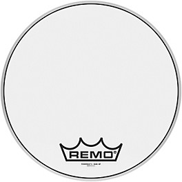 Remo Powermax 2 Ultra White Crimplock Bass Drum Head 14 in. Remo Powermax 2 Ultra White Crimplock Bass Drum Head 16 in.