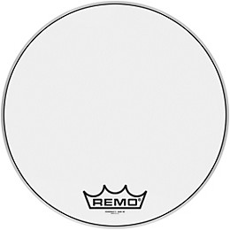 Remo Powermax 2 Ultra White Crimplock Bass Drum Head 20 in.