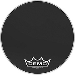 Remo Powermax Ebony Crimplock Bass Drum Head 24 in. Remo Powermax Ebony Crimplock Bass Drum Head 16 in.