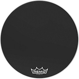 Remo Powermax Ebony Crimplock Bass Drum Head 28 in.