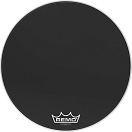 Remo Powermax Ebony Crimplock Bass Drum Head 32 in. Remo Powermax Ebony Crimplock Bass Drum Head 28 in.