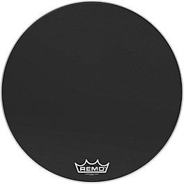 Remo Powermax Ebony Crimplock Bass Drum Head 26 in. Remo Powermax Ebony Crimplock Bass Drum Head 30 in.