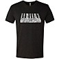 LA Pop Art Piano Keys Black T-Shirt X Large thumbnail