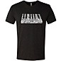 LA Pop Art Piano Keys Black T-Shirt XX Large thumbnail
