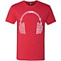 Clearance LA Pop Art Headphone Red T-Shirt X Large thumbnail