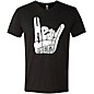 LA Pop Art Heavy Metal Black T-Shirt Medium thumbnail