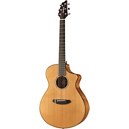 Open Box Breedlove Pursuit Concert All-Gloss Red Cedar-Ovangkol Acoustic-Electric Guitar With Gig Bag Level 2 Natural 190839587794
