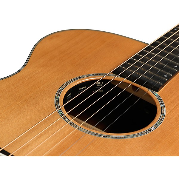 Open Box Breedlove Pursuit Concert All-Gloss Red Cedar-Ovangkol Acoustic-Electric Guitar With Gig Bag Level 2 Natural 1908...