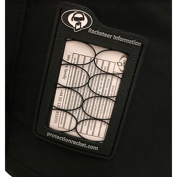 Protection Racket Egg Shaped Power Tom Case 12 x 12 in. Black