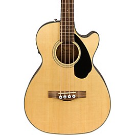 Fender CB-60SCE Acoustic-Electric Bass Guitar Black Fender CB-60SCE Acoustic-Electric Bass Guitar Natural