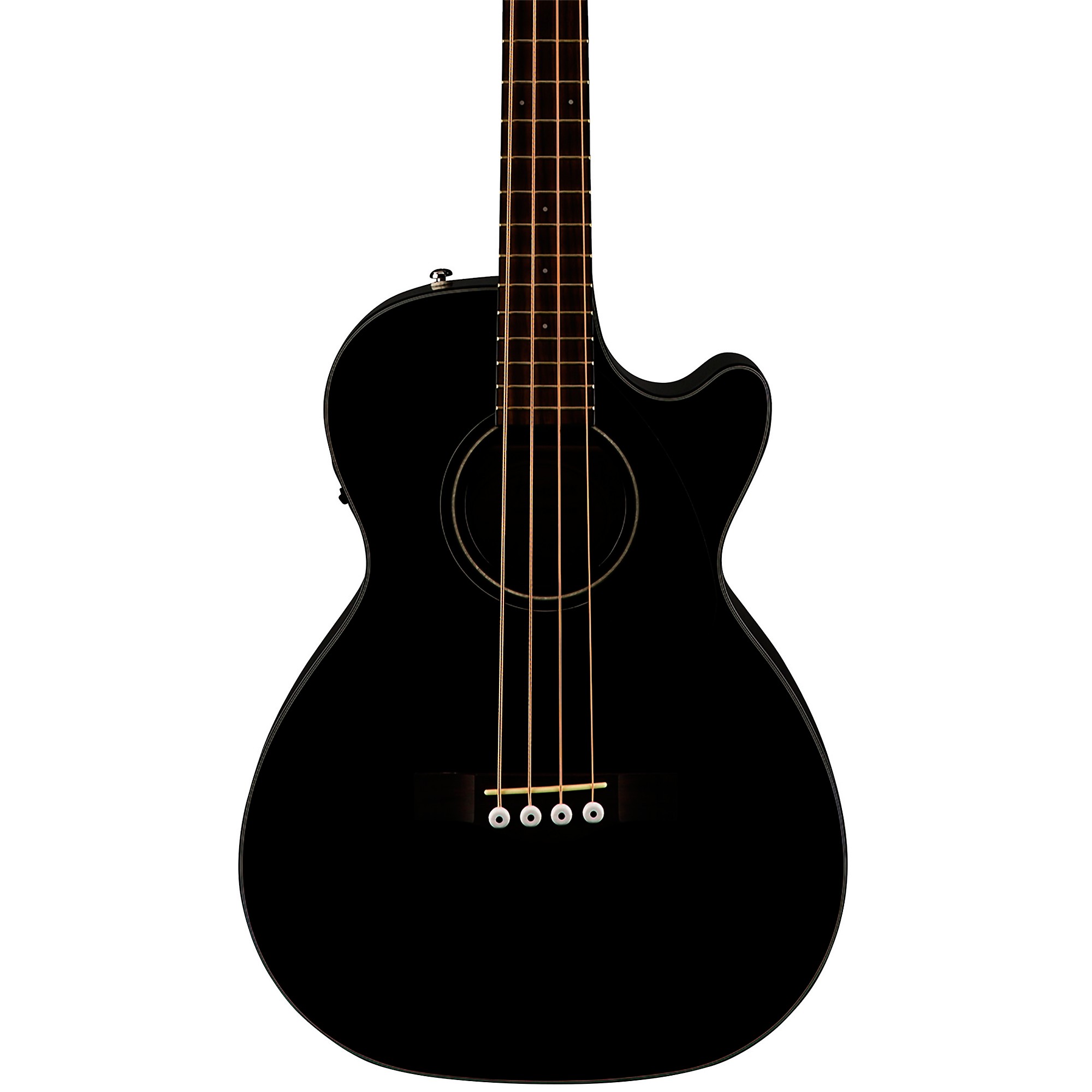 Fender CB-60SCE Acoustic-Electric Bass Guitar Black | Guitar Center