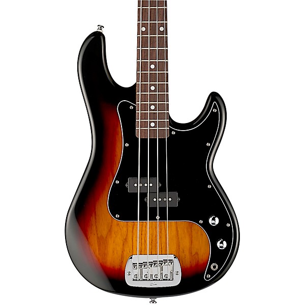 G&L Tribute LB-100 Electric Bass Brazilian Cherry Fingerboard 3-Tone Sunburst