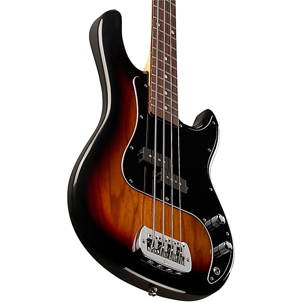 G&L Tribute LB-100 Electric Bass Brazilian Cherry Fingerboard 3-Tone Sunburst