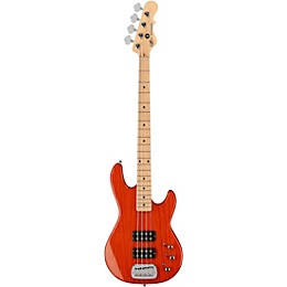 Open Box G&L Tribute L-2000 Electric Bass Maple Fingerboard Level 2 Clear Orange 194744276026