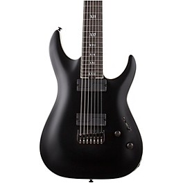 Schecter Guitar Research C-7 SLS Elite Evil Twin 7-String Electric Guitar Satin Black