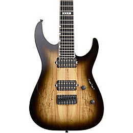 ESP E-II M-II-7 NT Hipshot Electric Guitar Dark Brown Sunburst