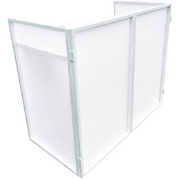 Novopro SDX-LITE Portable DJ Booth with Bag (White)