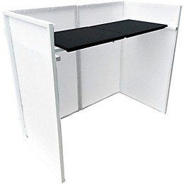 Novopro SDX-LITE Portable DJ Booth with Bag (White)