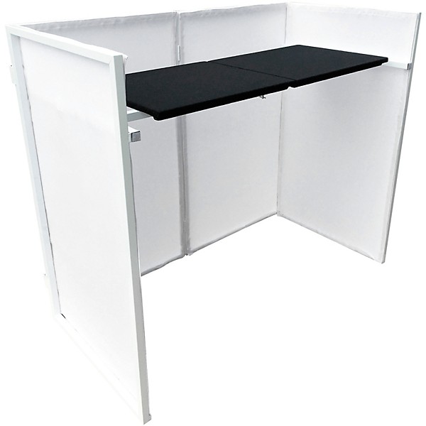 Novopro SDX-LITE Portable DJ Booth with Bag (White)