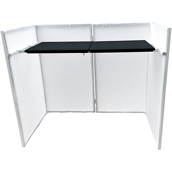 Novopro SDX-LITE Portable DJ Booth with Bag (White)