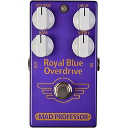 Open Box Mad Professor Royal Blue Overdrive Effects Pedal Level 1