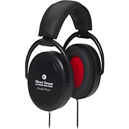 Open Box Direct Sound Studio Plus+ Premium Isolation Studio Headphone in Jet Black Level 1