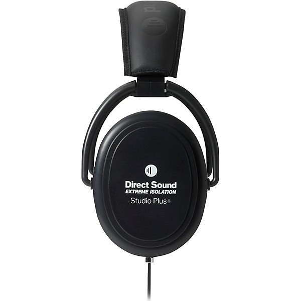Open Box Direct Sound Studio Plus+ Premium Isolation Studio Headphone in Jet Black Level 1
