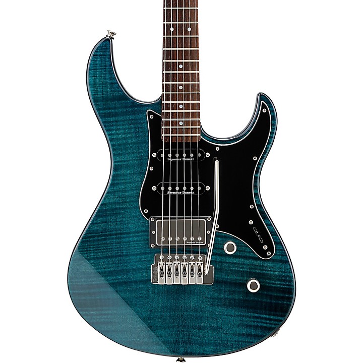Yamaha Pacifica 612VII Flame Maple Electric Guitar Indigo Blue