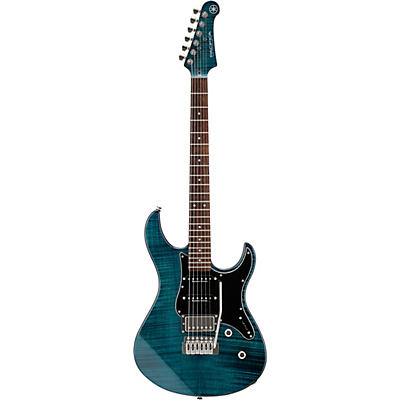 Yamaha Pacifica Pac612viifm Flame Maple Electric Guitar Indigo Blue for sale
