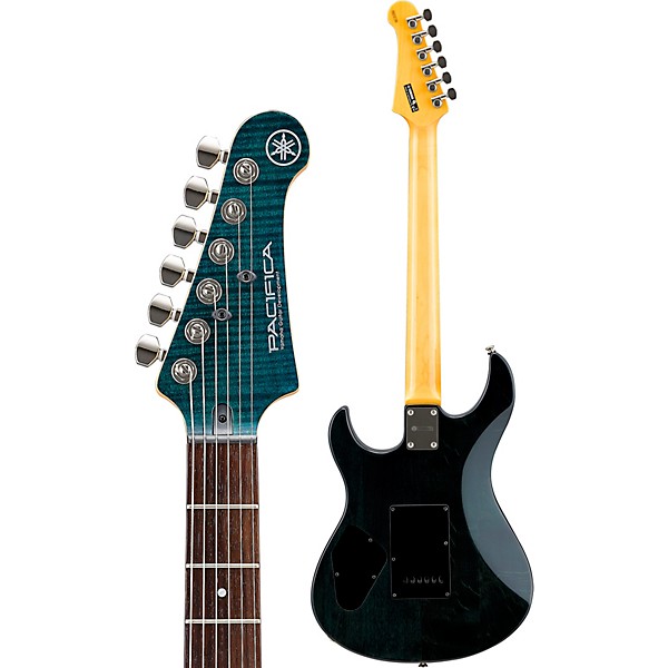 Yamaha Pacifica PAC612VIIFM Flame Maple Electric Guitar Indigo Blue