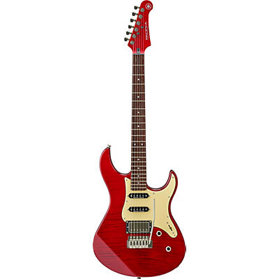 Yamaha Pacifica Pac612viifm Flame Maple Electric Guitar Fired Red for sale