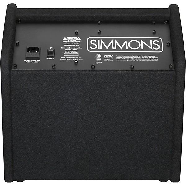Simmons DA50B Electronic Drum Set Monitor With Bluetooth