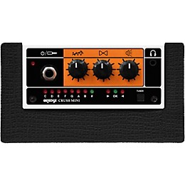 Orange Amplifiers Crush Mini 3W 1x3 Guitar Combo Amp Black